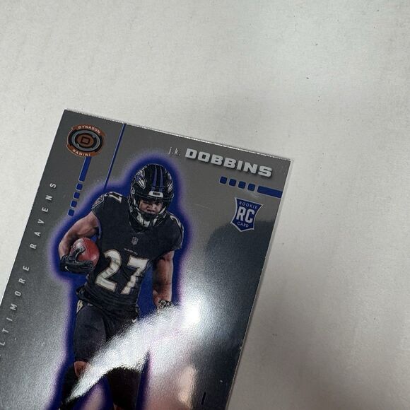 2020 Panini Chronicles #D-6 JK Dobbins Rookie Dynagon Ravens Chargers Broncos RC - Picture 3 of 6